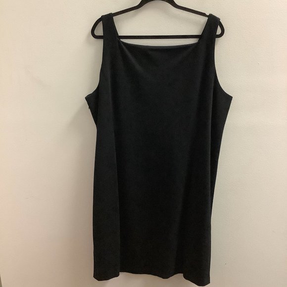 Eileen Fisher Black Dress Size 2X - Picture 3 of 3